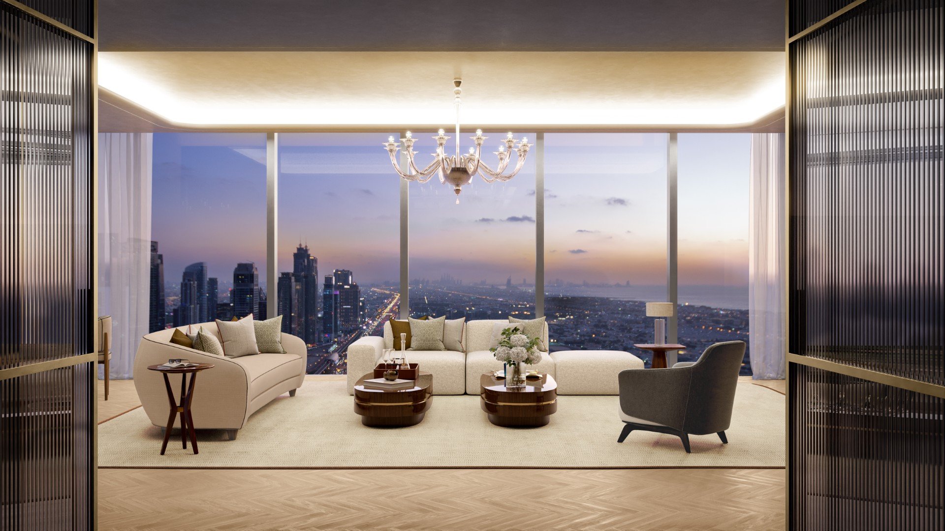 104802-Mr.-C-Residences-Downtown-4BED-LIVINGROOM-DUSK-1