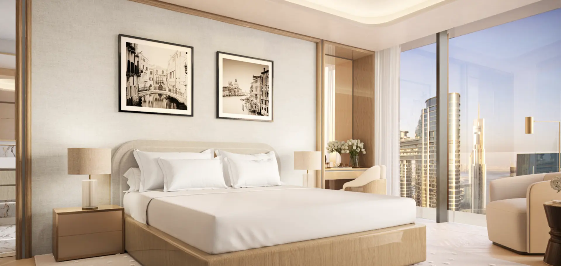 Vie de luxe de classe mondiale | 2 chambres + terrasse | Centre-ville – Appartement Dubai (3/7)
