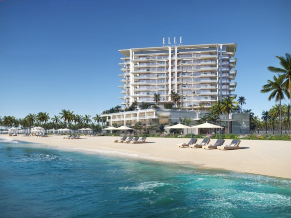 ELLE RESIDENCES BY ANAX: ELLE RESIDENCES - DUBAI ISLAND 18 - Dubai Immobilier 105724 ELLE Front Shot c03 1 - Immobilier Dubai