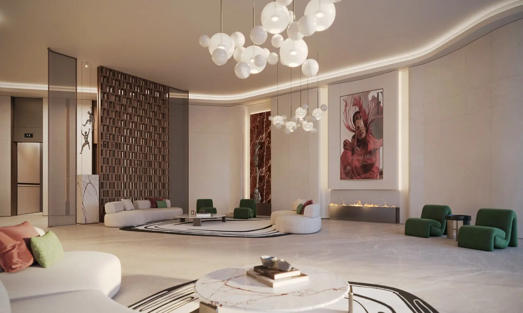 105731-Lobby-2-1 ELLE RESIDENCES - DUBAI ISLAND – Appartement Dubai Island (9/19)