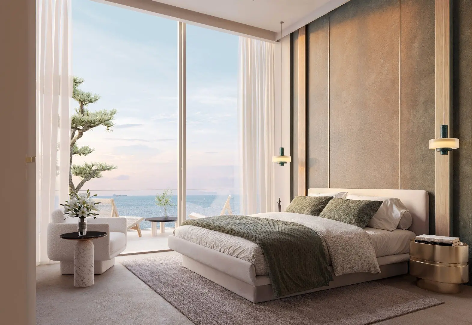 105735-2-BHK-MASTER-BEDROOM-1 ELLE RESIDENCES - DUBAI ISLAND – Appartement Dubai Island (13/19)