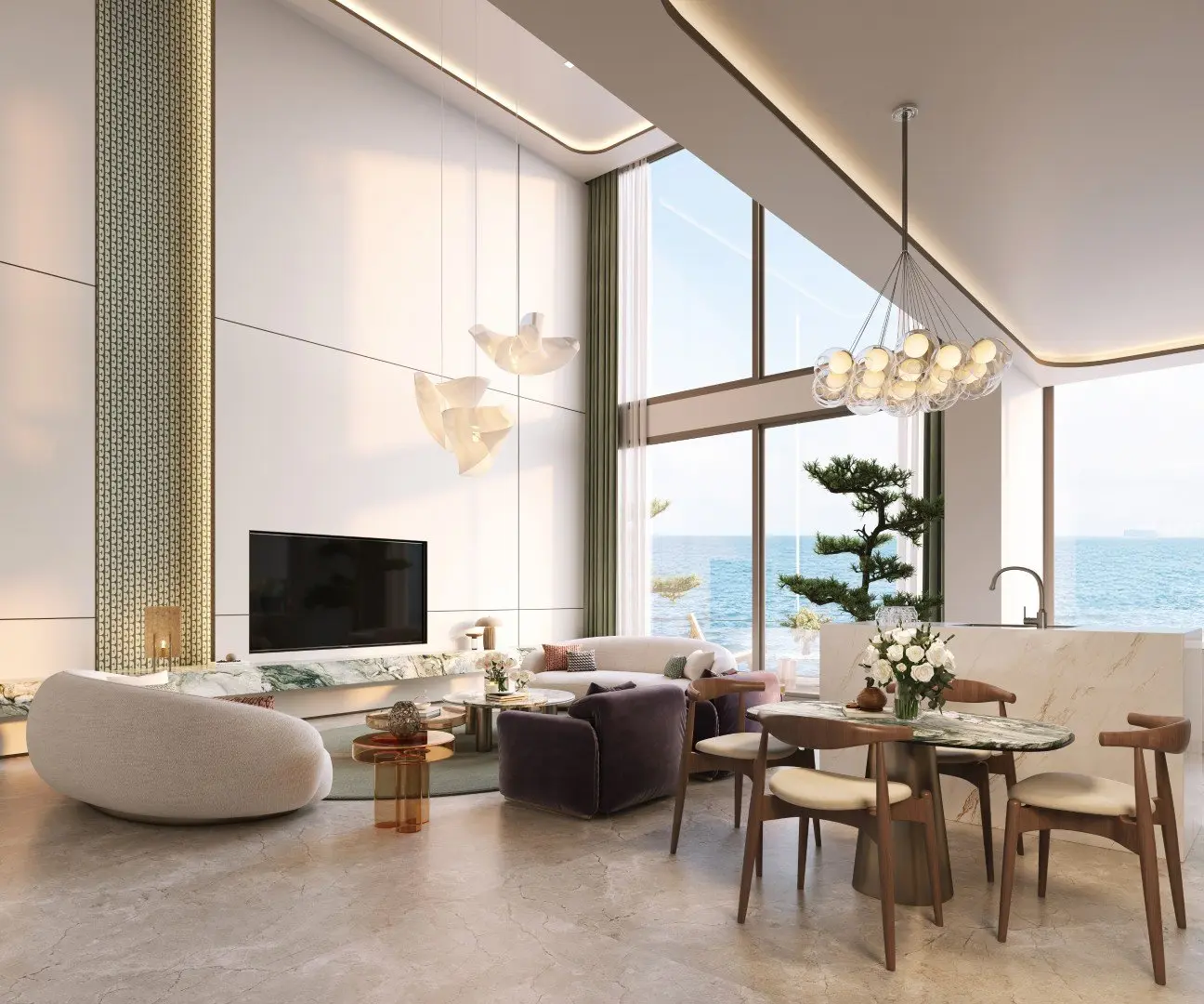 105737-TOWNHOUSE-DAY-AREA-01-1 ELLE RESIDENCES - DUBAI ISLAND – Appartement Dubai Island (15/19)