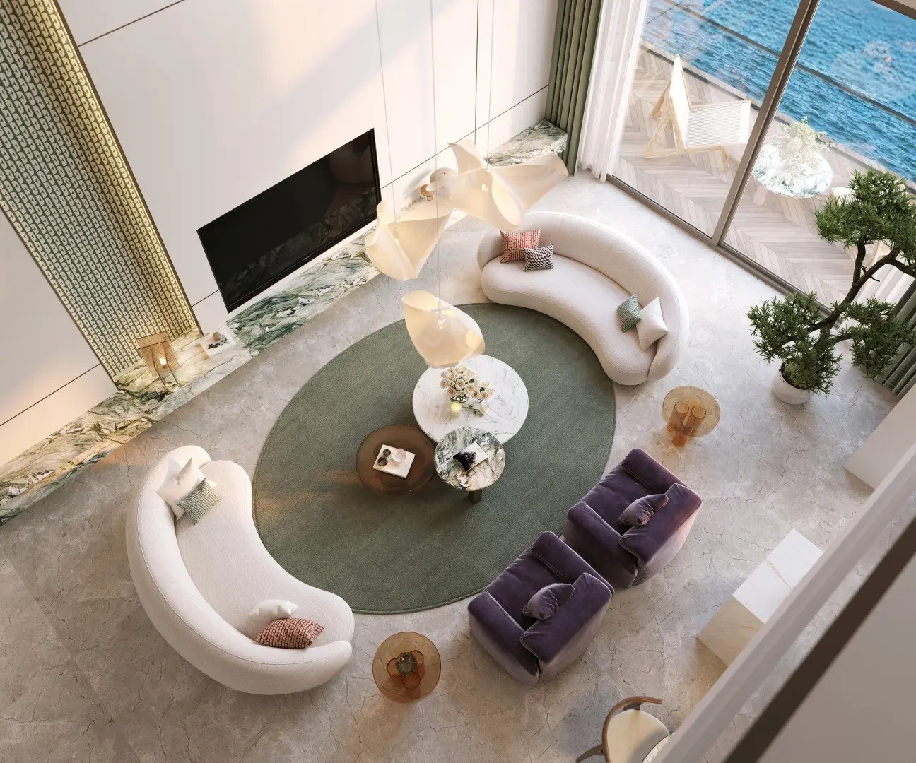 105738-TOWNHOUSE-DAY-AREA-02-1 ELLE RESIDENCES - DUBAI ISLAND – Appartement Dubai Island (16/19)