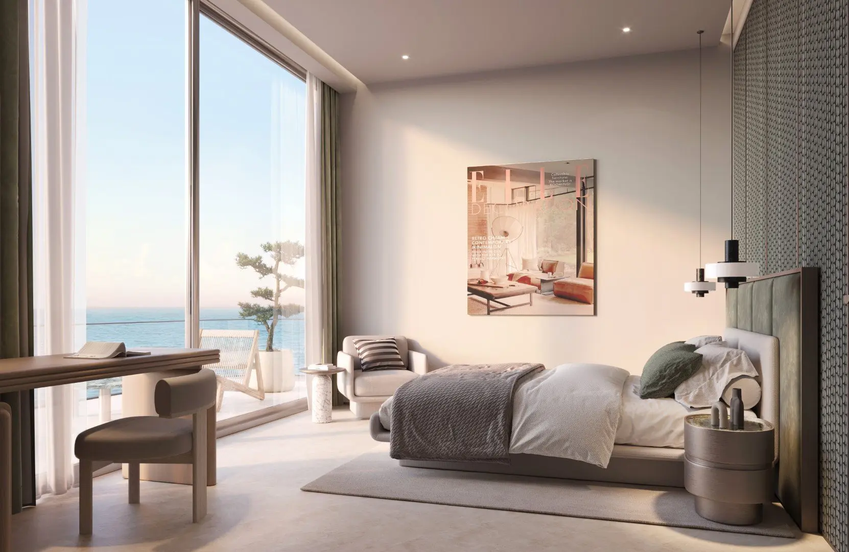 105740-TOWNHOUSE-MASTER-BEDROOM-1 ELLE RESIDENCES - DUBAI ISLAND – Appartement Dubai Island (18/19)