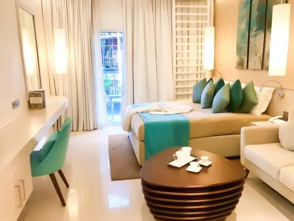 STUDIO | ENTIÈREMENT MEUBLÉ | VUE SUR LE GOLF ET LA VILLE – Appartement Dubai (1/16)