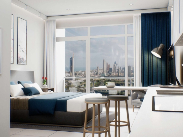 1 CHAMBRE À JLT | ENTIÈREMENT MEUBLÉ | VUES SUR LE GOLF ET LA SKYLINE Appartement Dubai 5 - Dubai Immobilier 105839 Golf Views Seven Tides Dubai - Immobilier Dubai