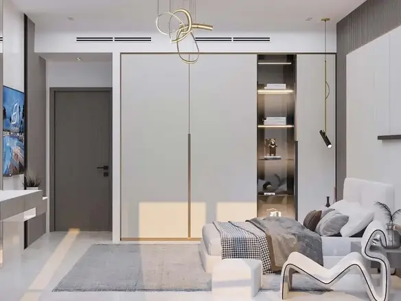 ÉTAGE MOYEN | 1 CHAMBRE MEUBLÉE | VUE COMMUNAUTÉ-JARDIN – Appartement Dubai (1/10)