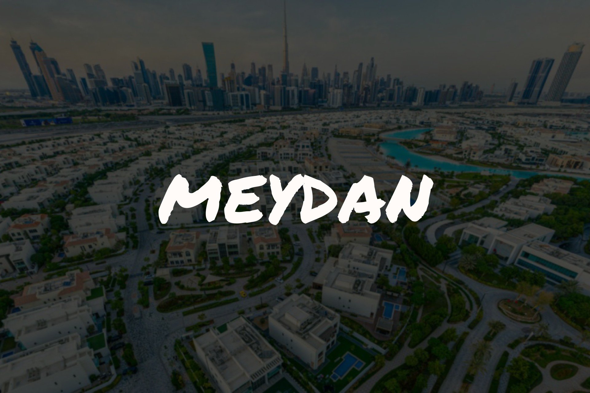 ​Meydan, Dubaï : une Zone Premium à Deux Pas de Downtown, Au Bord du Lagon Cristallin cover