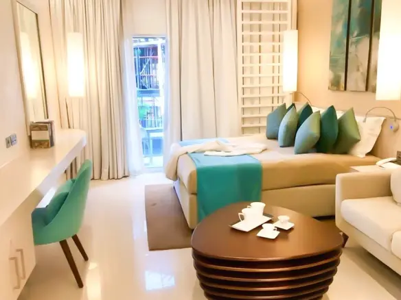 STUDIO ENTIÈREMENT MEUBLÉ | ÉTAGE ÉLEVÉ | VUE SUR LE GOLF – Appartement Dubai (1/9)