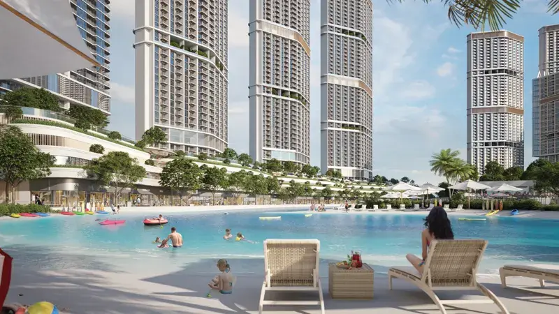 GRAND 1 CHAMBRE | VUE COMPLÈTE SUR LAGON | PRIX D’ORIGINE – Appartement Dubai (9/15)