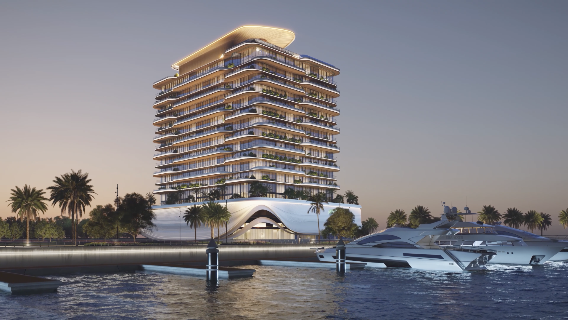 108831 LIV OCEANSIDE Evening Marina - Immobilier Dubai