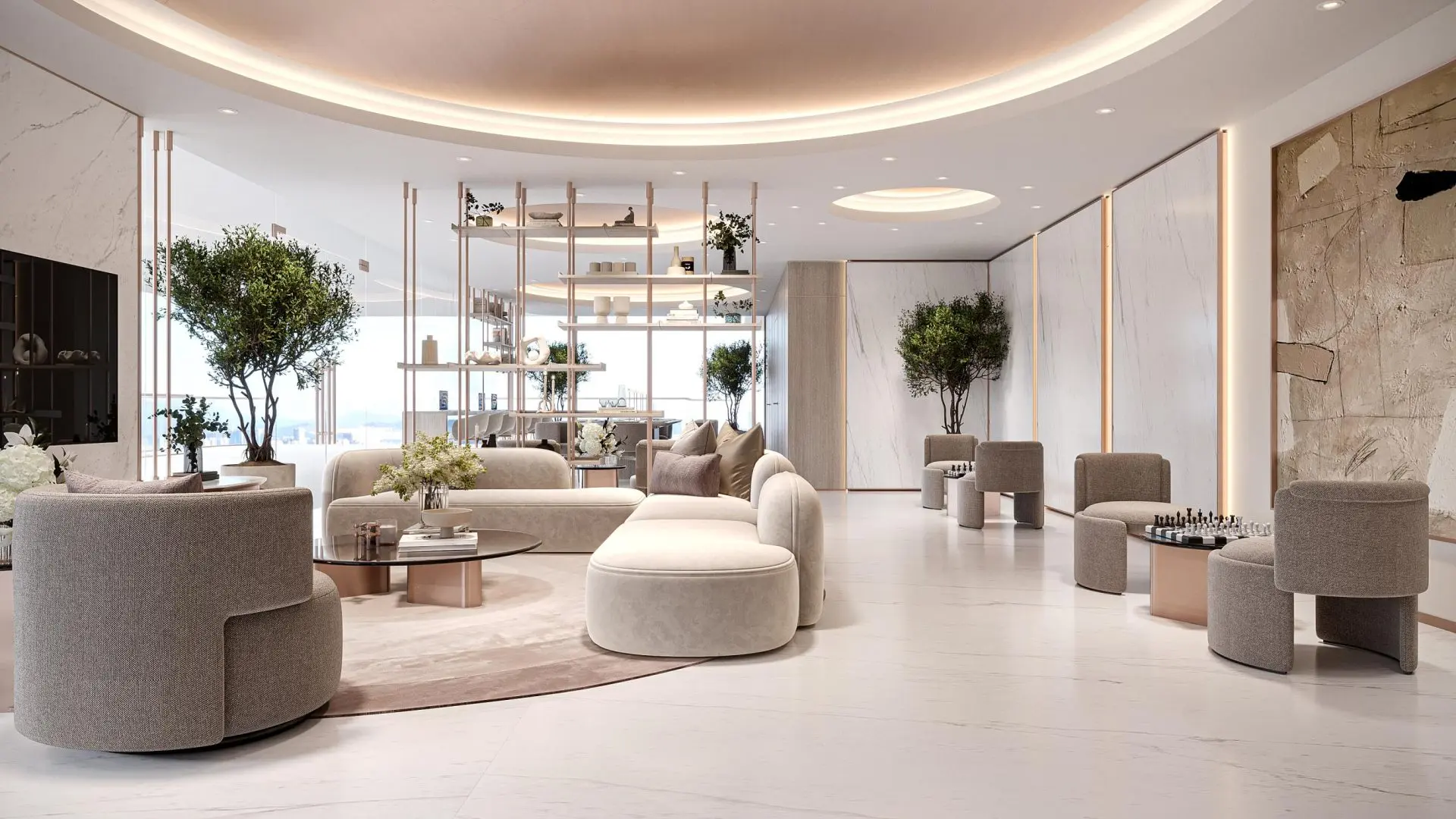 111648-club-house-landscape-view02-copy CYBELE BY WADAN – Appartement dubai land residence complexe (8/30)