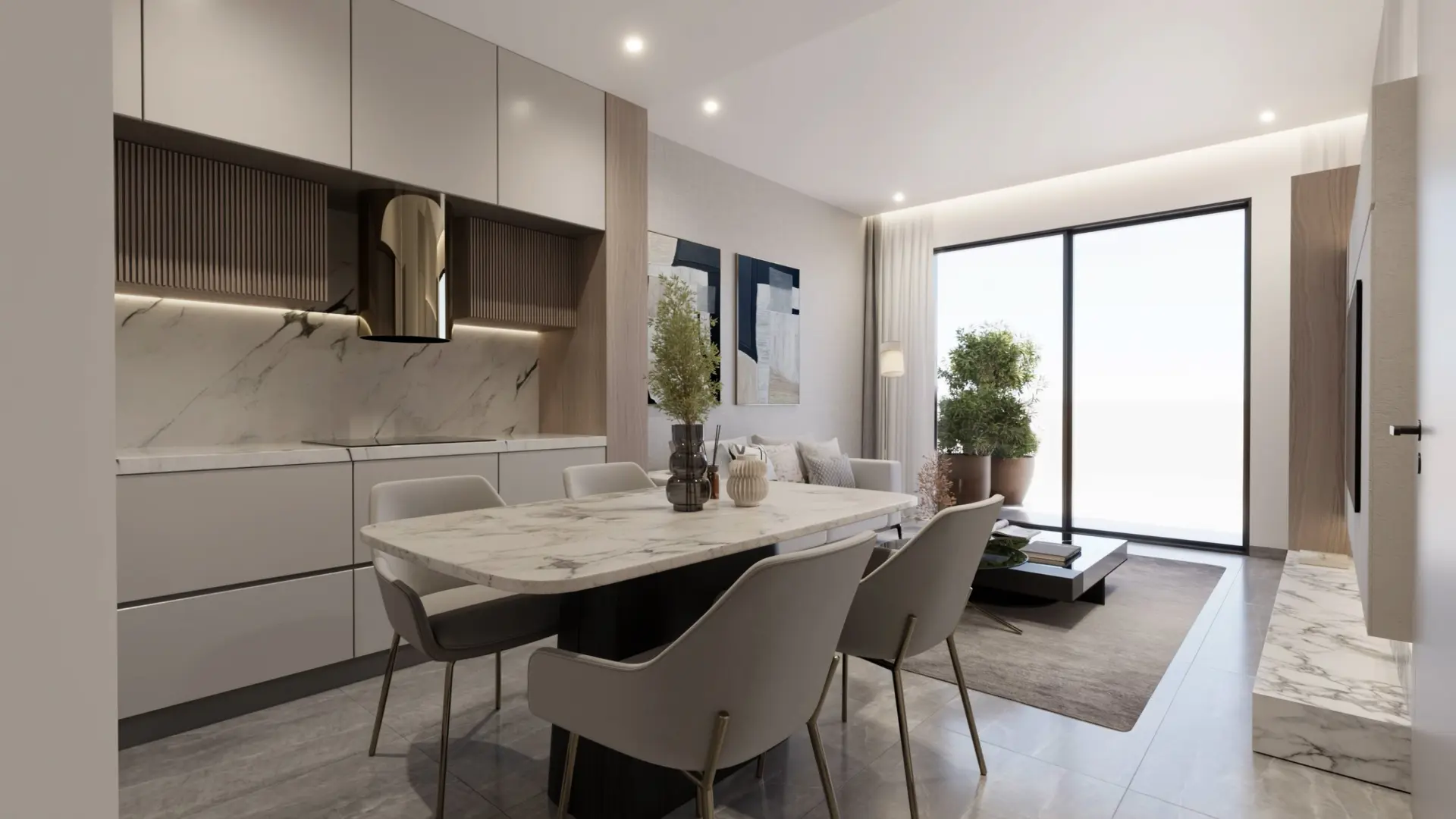 Opportunité d'investissement / Plan de paiement flexible jusqu'en avril 2031 / Piscine privée – Appartement Dubai (5/10)