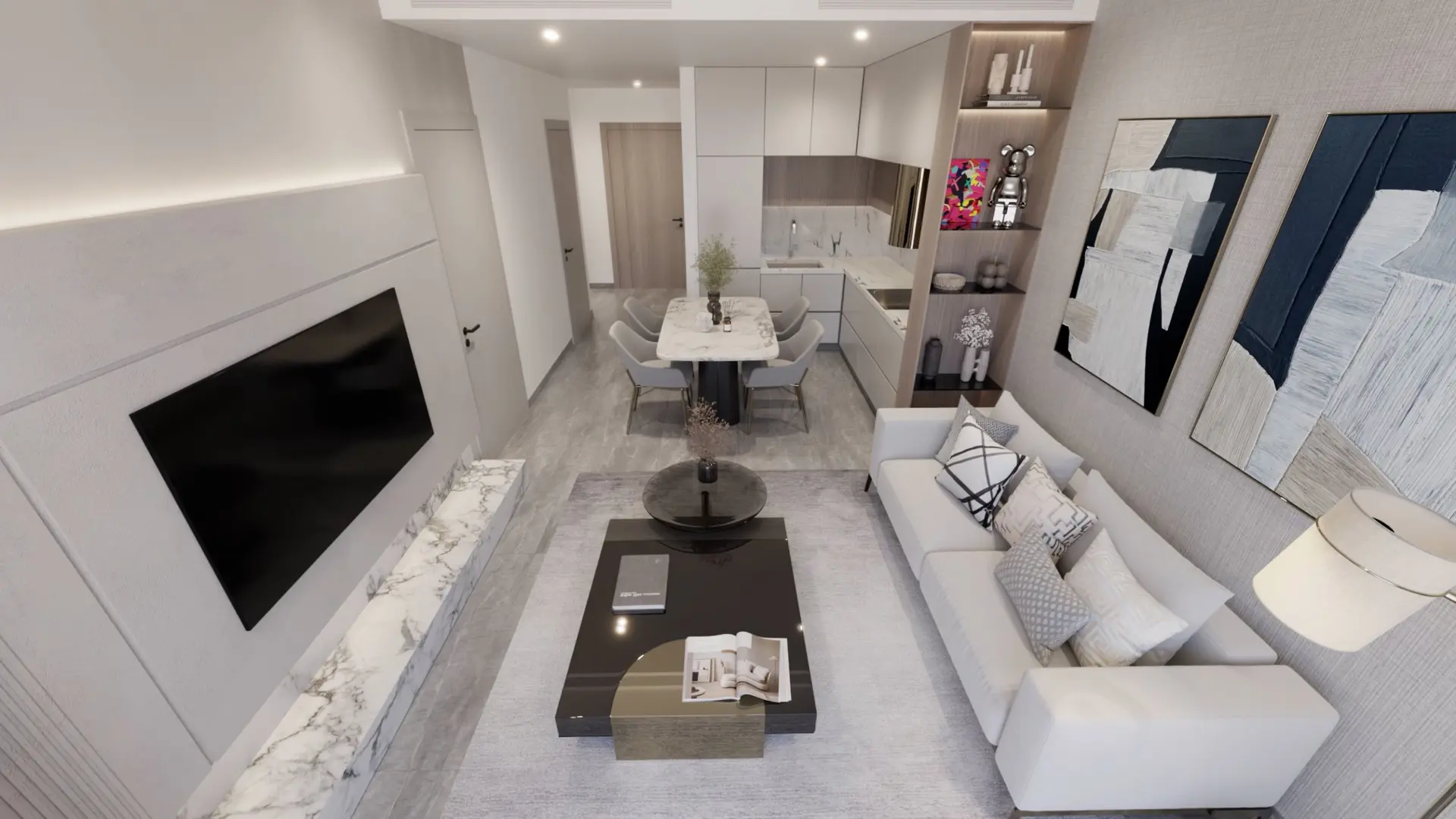 Opportunité d'investissement / Plan de paiement flexible jusqu'en avril 2031 / Piscine privée – Appartement Dubai (6/10)