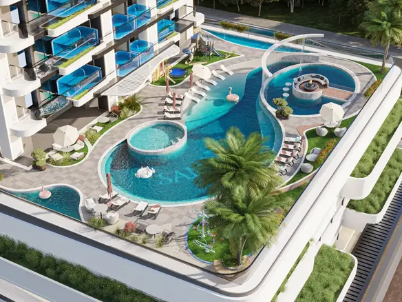 Opportunité d'investissement / Plan de paiement flexible jusqu'en avril 2031 / Piscine privée – Appartement Dubai (1/10)
