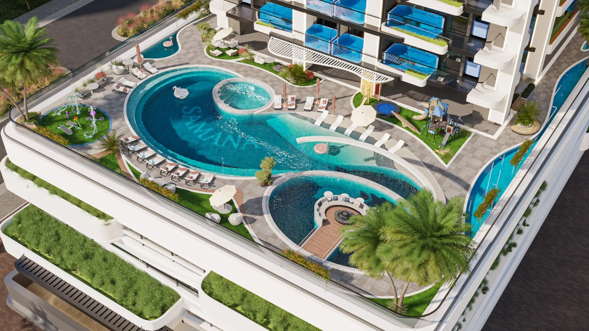 Opportunité d'investissement / Plan de paiement flexible jusqu'en avril 2031 / Piscine privée – Appartement Dubai (10/10)