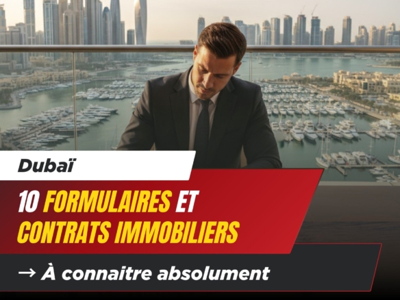 10 Formulaires et Contrats Immobiliers à Dubaï à Connaître Absolument cover
