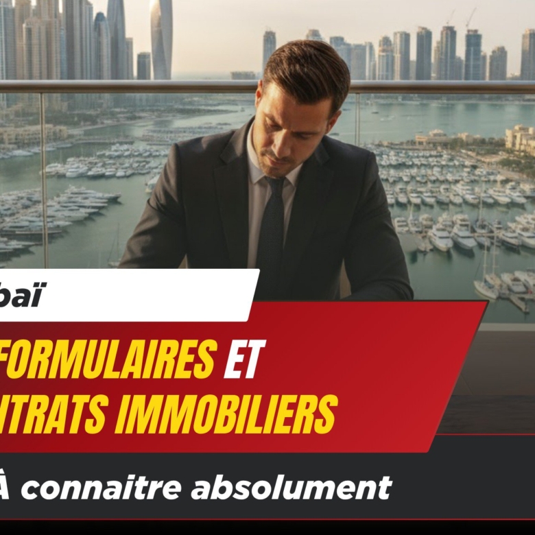 10 Formulaires et Contrats Immobiliers à Dubaï à Connaître Absolument