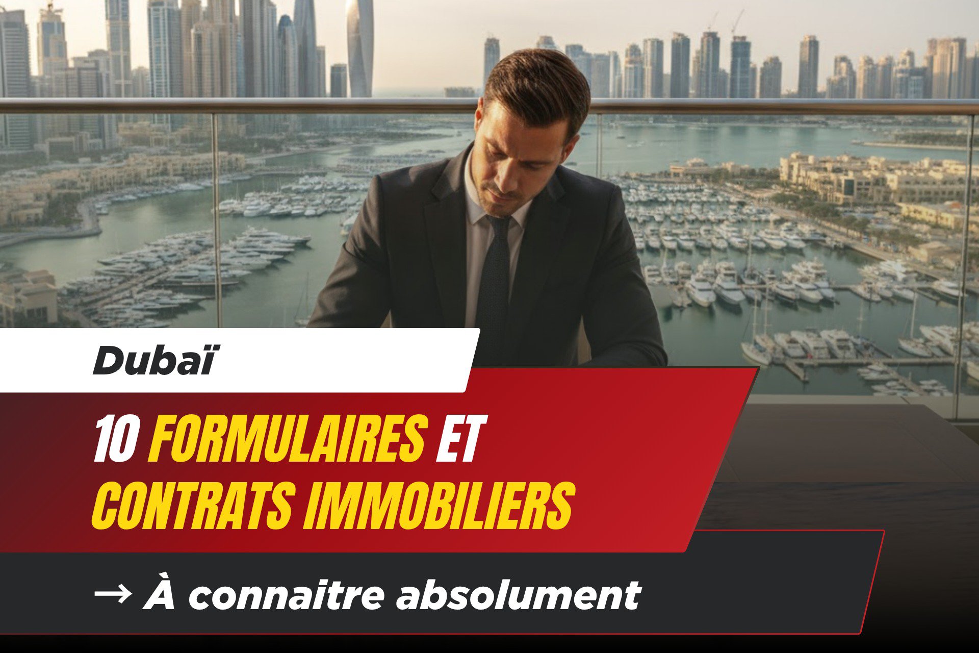 10 Formulaires et Contrats Immobiliers à Dubaï à Connaître Absolument cover