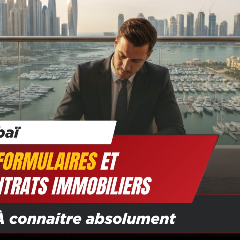 10 Formulaires et Contrats Immobiliers à Dubaï à Connaître Absolument