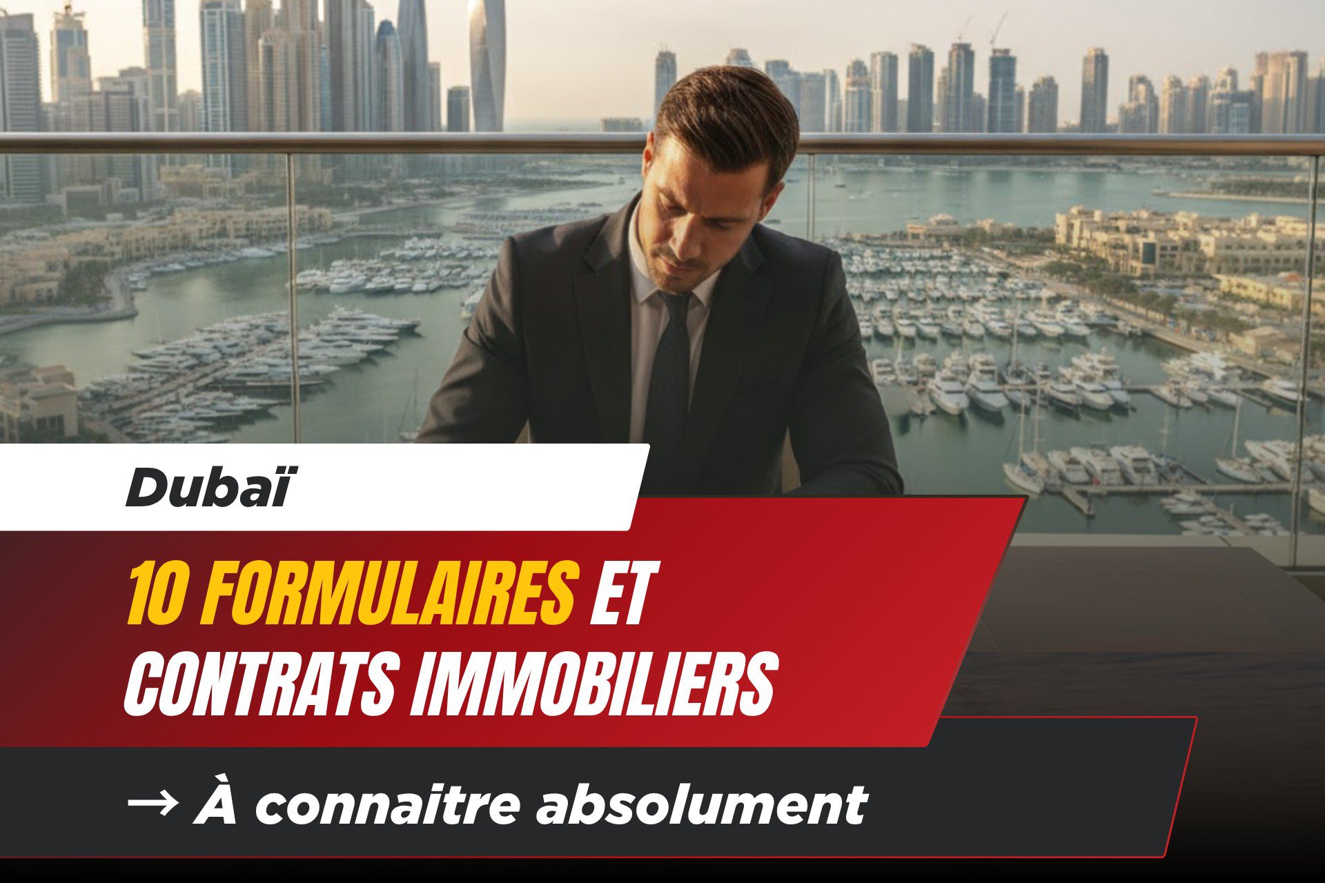 10 Formulaires et Contrats Immobiliers à Dubaï à Connaître Absolument cover
