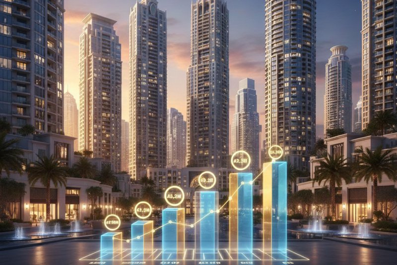Marché Immobilier Dubaï : une Croissance de 3% Annoncée et un Afflux de 331 000 Nouvelles Unités 2 - Dubai Immobilier Marché Immobilier Dubaï