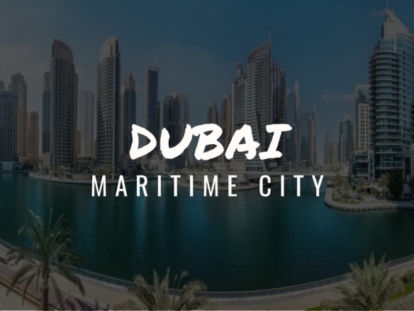 Dubai Maritime City : un Hub Maritime de Classe Mondiale Au Cœur de Dubaï cover
