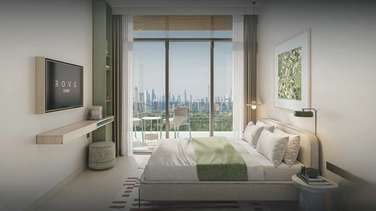 111069-BEDROOM-1-Photoroom ROVE HOME - MEYDAN HORIZON – Appartement Meydan Horizon (15/21)