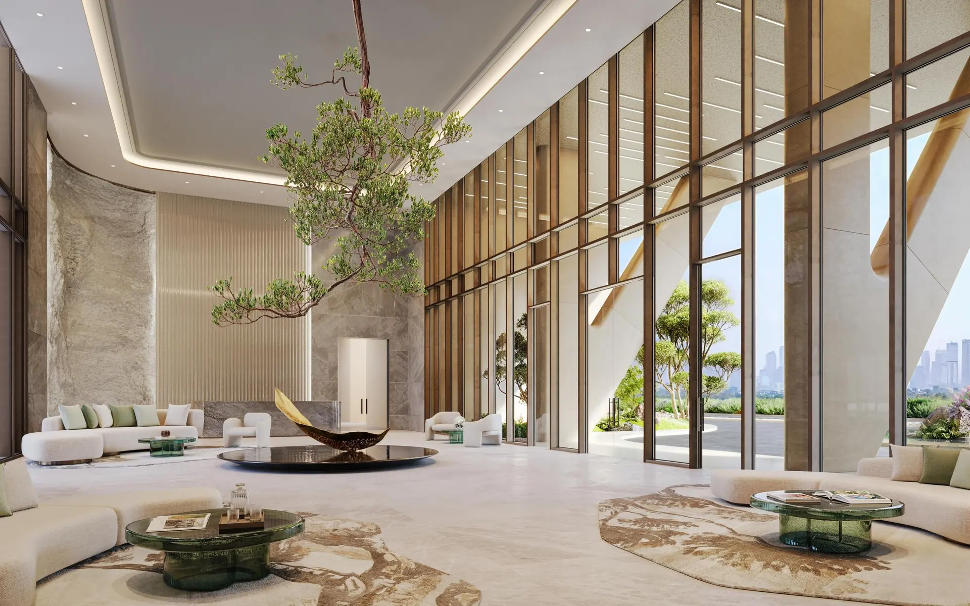 112359-Hado_Lobby-Lounge HADO SIORA BY BEYOND - DUBAI ISLAND – Appartement Dubai Island (16/29)