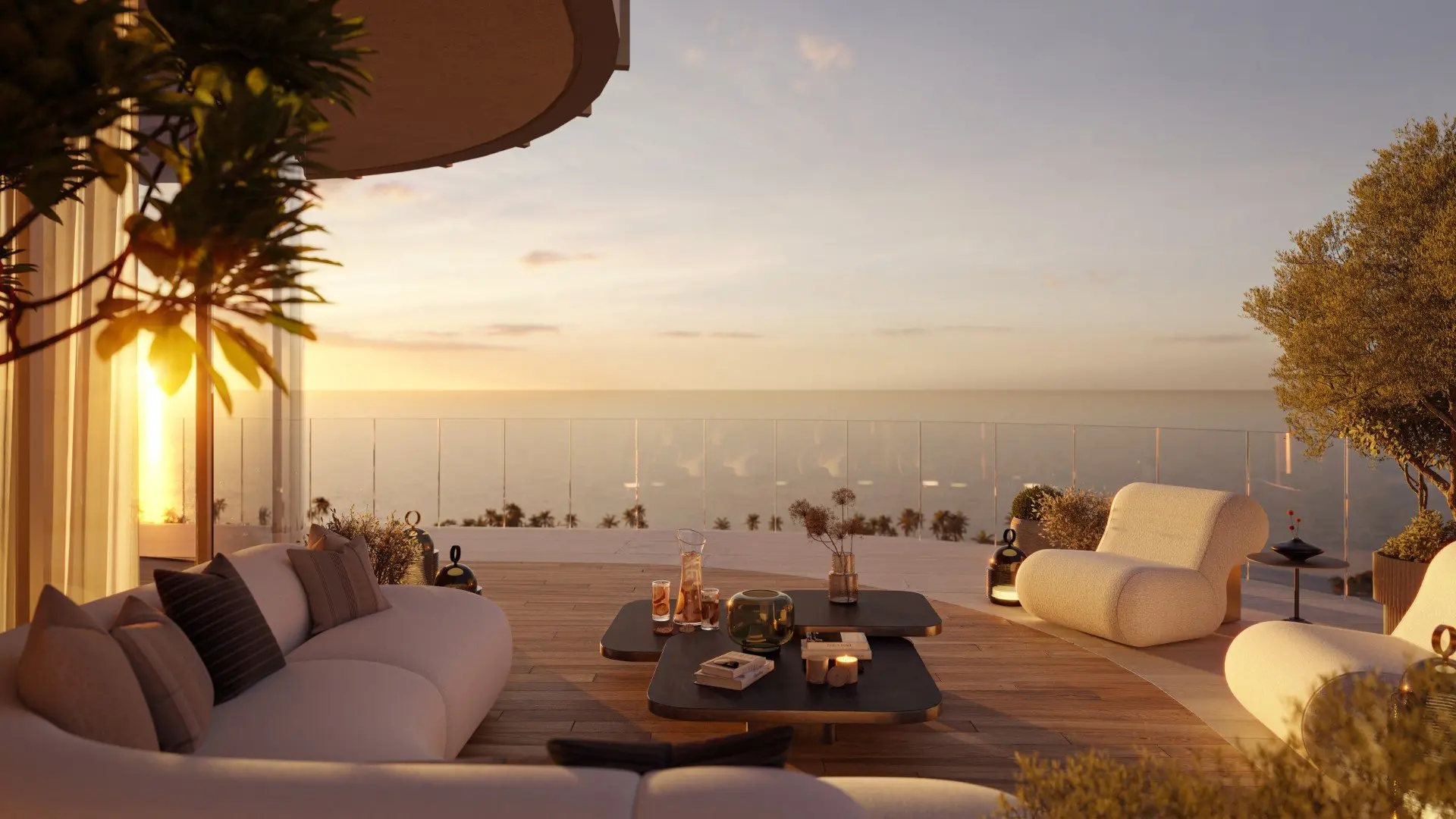 112369-Hado_Balcony_Sea-View HADO SIORA BY BEYOND - DUBAI ISLAND – Appartement Dubai Island (24/29)