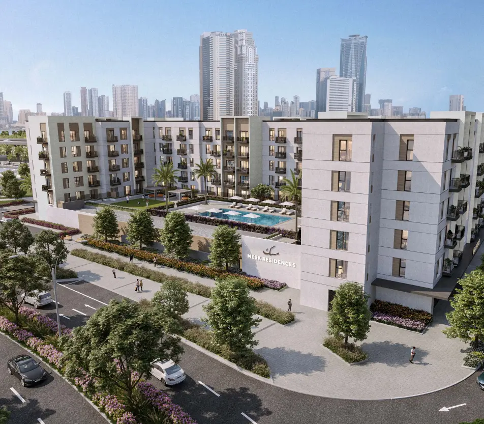 GRAND APPARTEMENT 2 CHAMBRES | UNITÉ D’ANGLE | REVENTE – Appartement Sharjah (1/13)