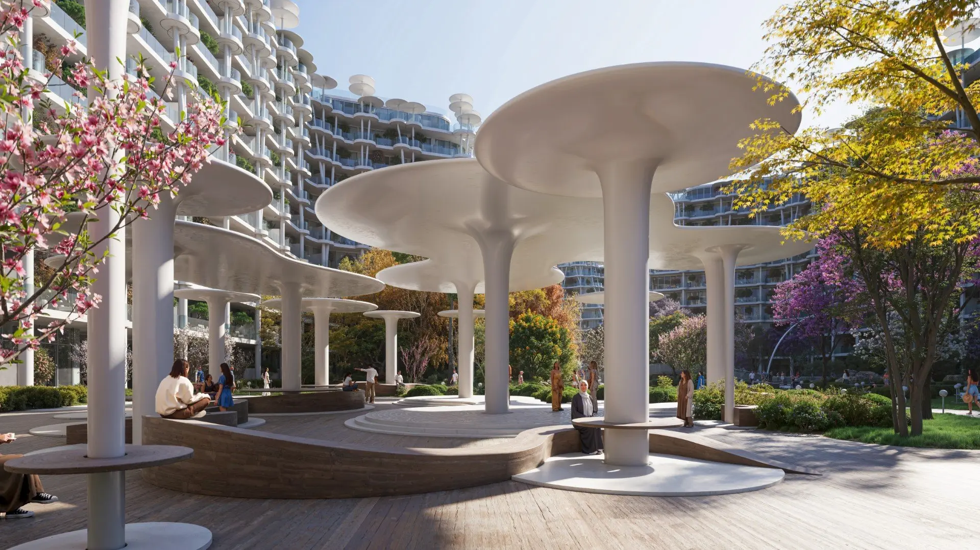 SAKURA GARDENS - DUBAILAND – Appartement Dubai Land Residence Complexe (6/30)