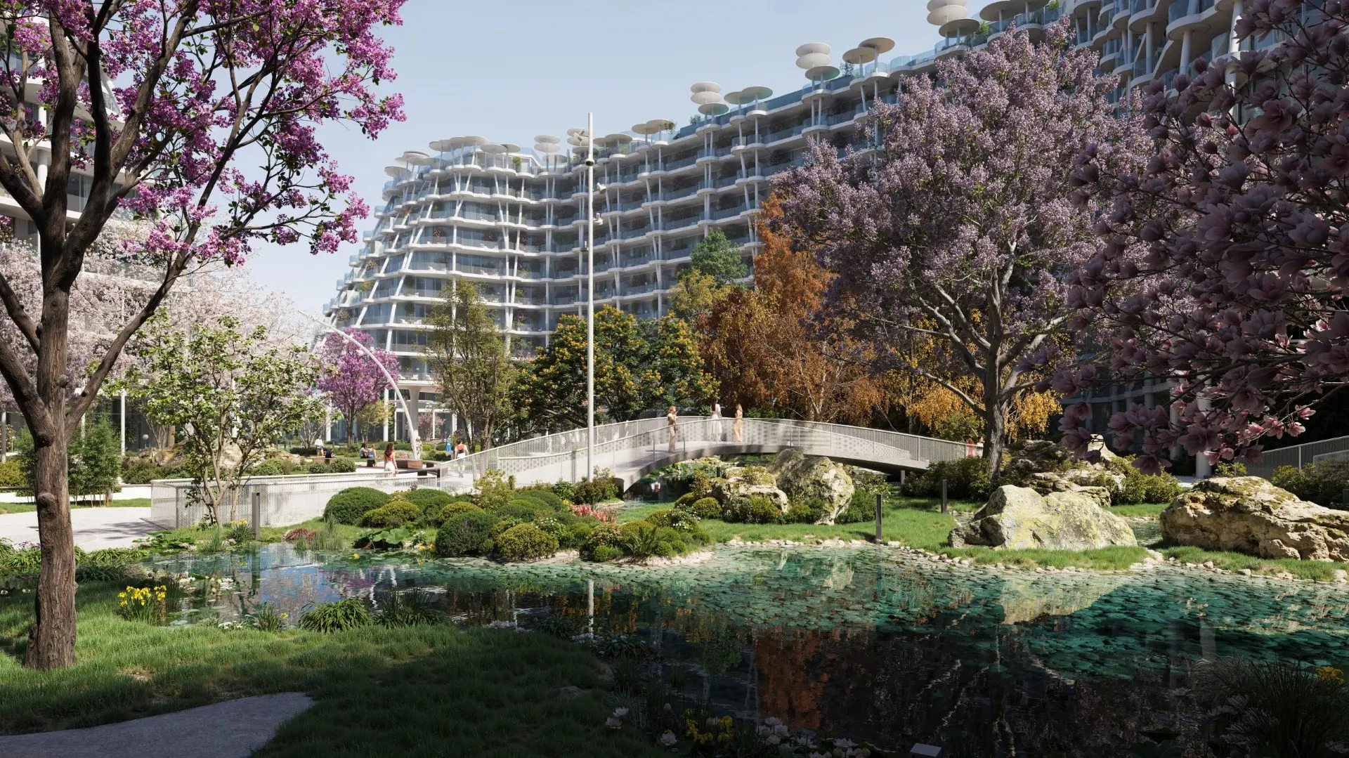 SAKURA GARDENS - DUBAILAND – Appartement Dubai Land Residence Complexe (8/30)
