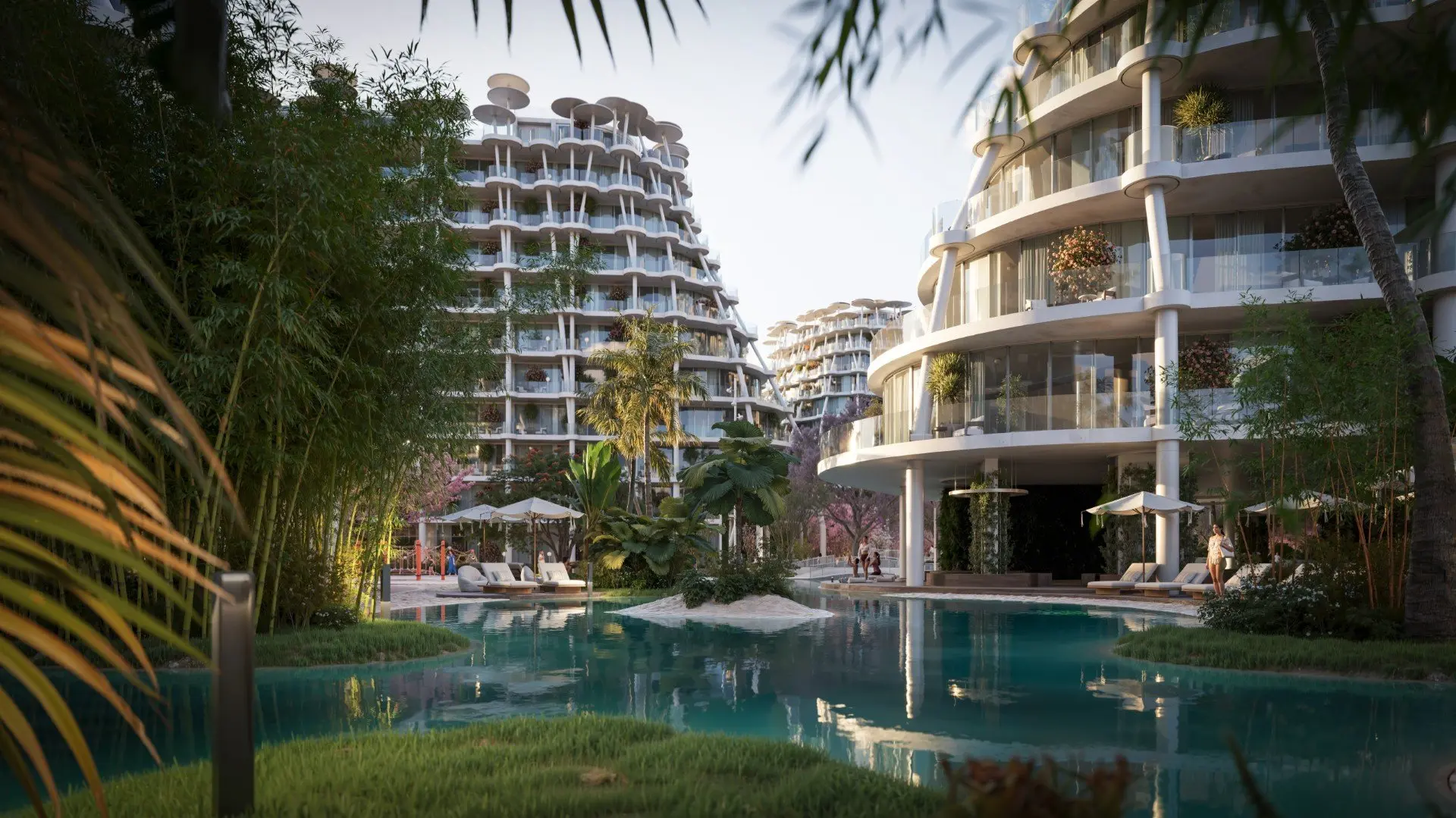 SAKURA GARDENS - DUBAILAND – Appartement Dubai Land Residence Complexe (10/30)