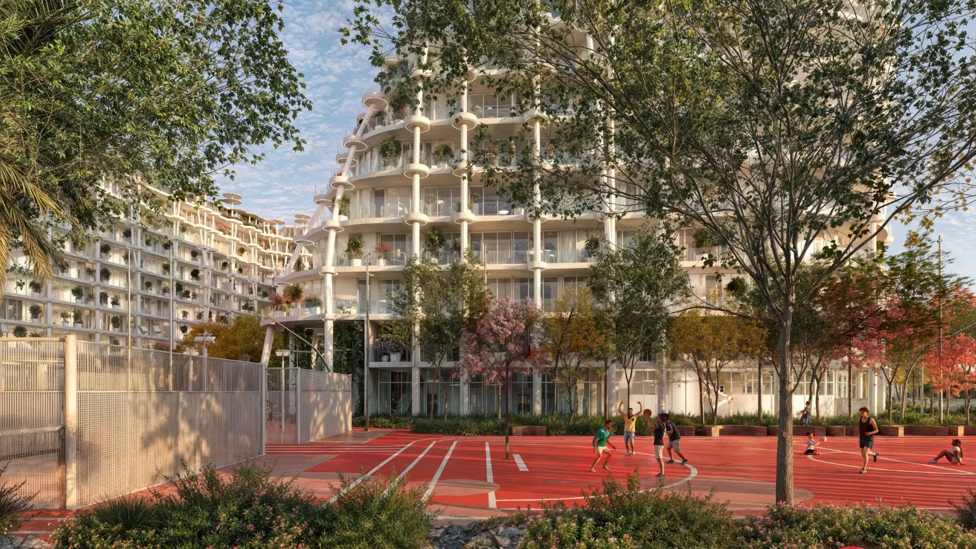 SAKURA GARDENS - DUBAILAND – Appartement Dubai Land Residence Complexe (12/30)