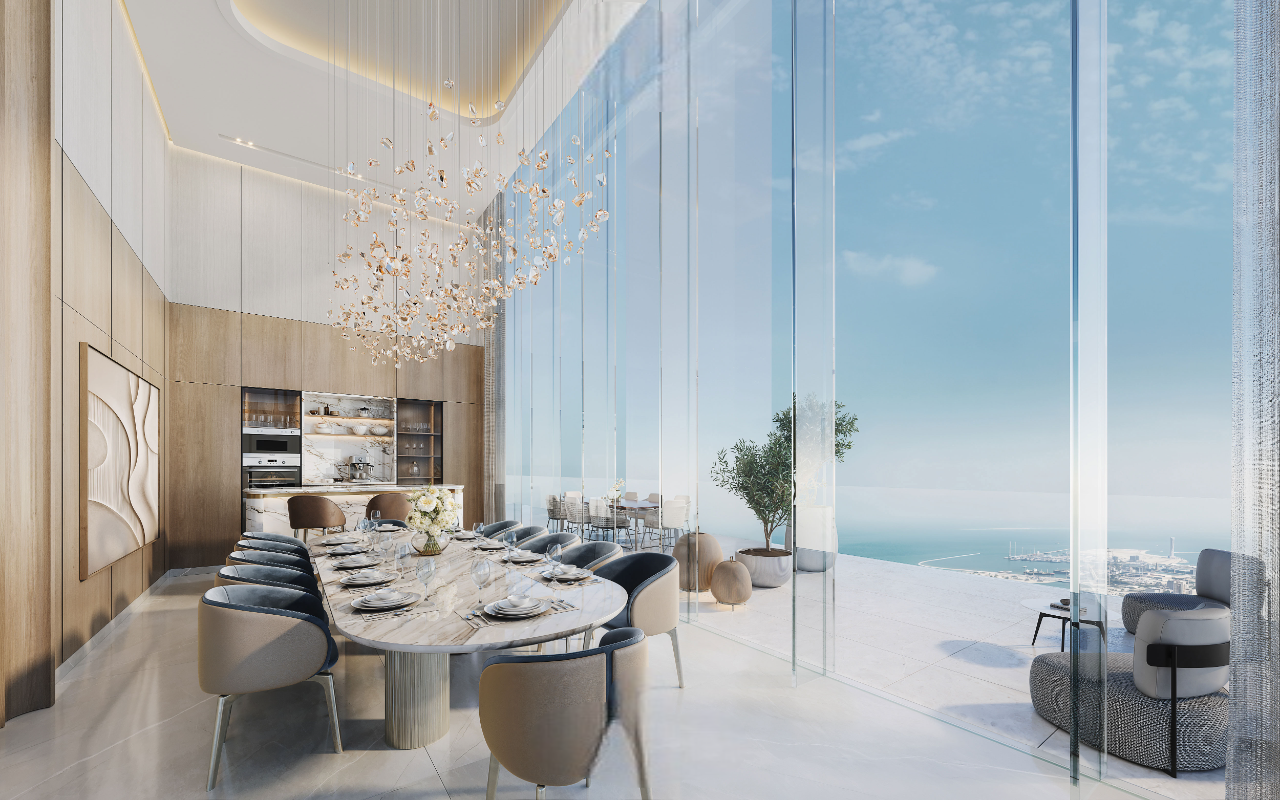 112860-Penthouse_Dining-Hilton-Residences-DMC-Photoroom