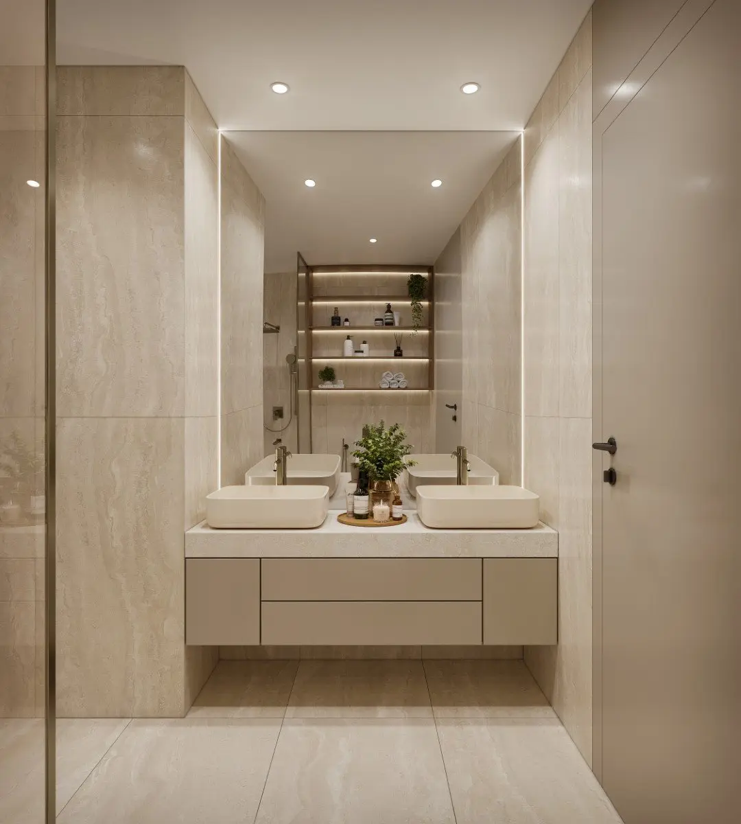 114748-1BedRoom-Bathrom-1 HOLM ONE BY HOLM DEVELOPEMENTS – Appartement Jumeirah Garden City (14/23)