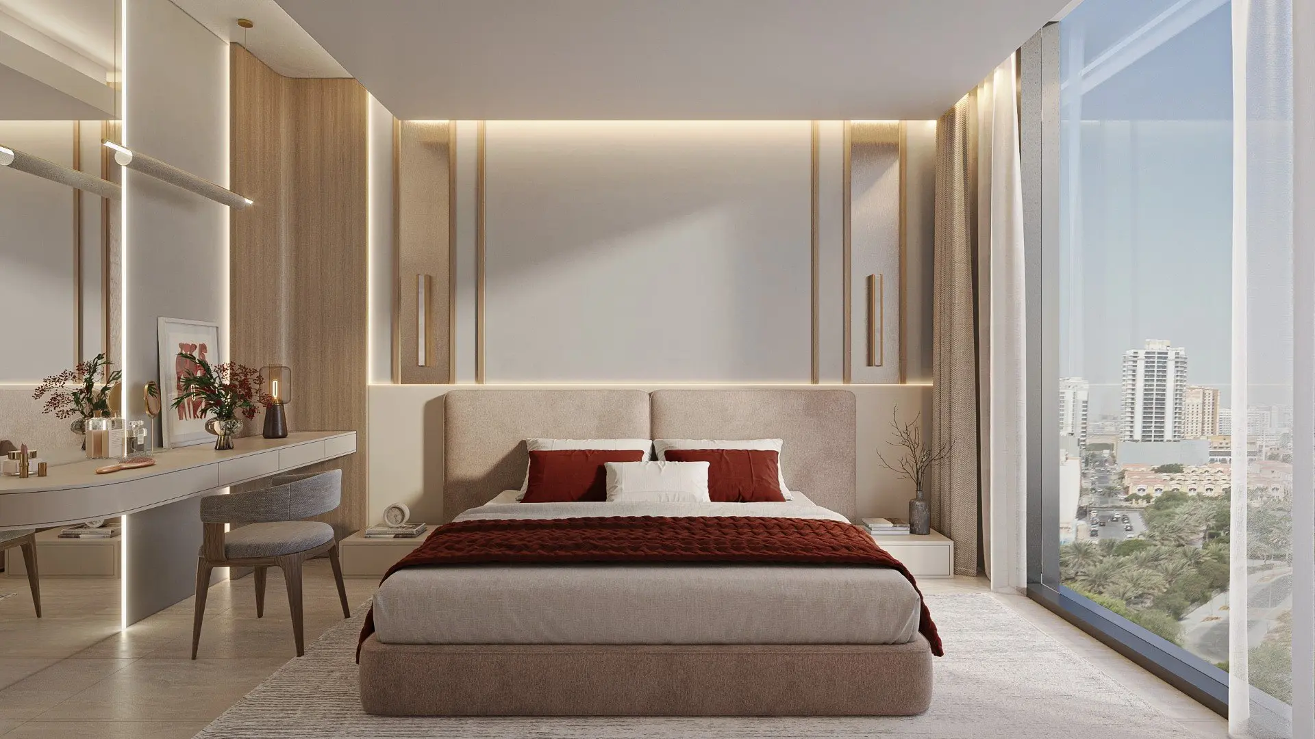 114755-1BR_Bedroom-1 HOLM ONE BY HOLM DEVELOPEMENTS – Appartement Jumeirah Garden City (21/23)