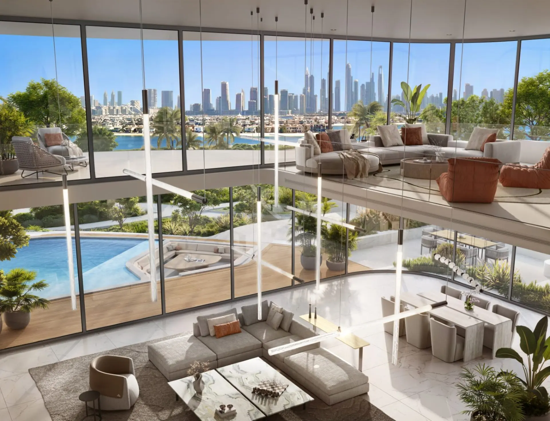 117591-beach-mansion-living-dining BELLA BY BEYOND - PALM JUMEIRAH CRESCENT – Appartement Palm Jumeirah (10/30)
