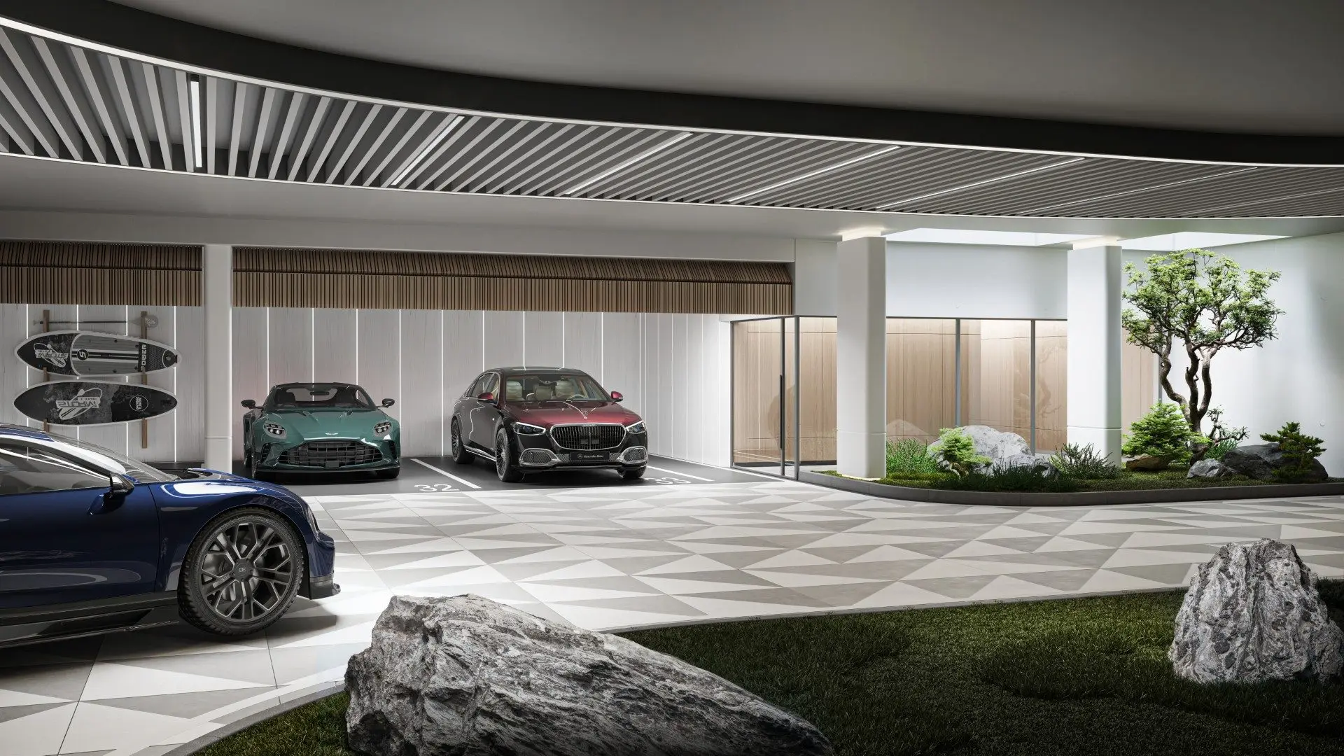 117596-enclosed-parking-private-lobby-villa BELLA BY BEYOND - PALM JUMEIRAH CRESCENT – Appartement Palm Jumeirah (15/30)