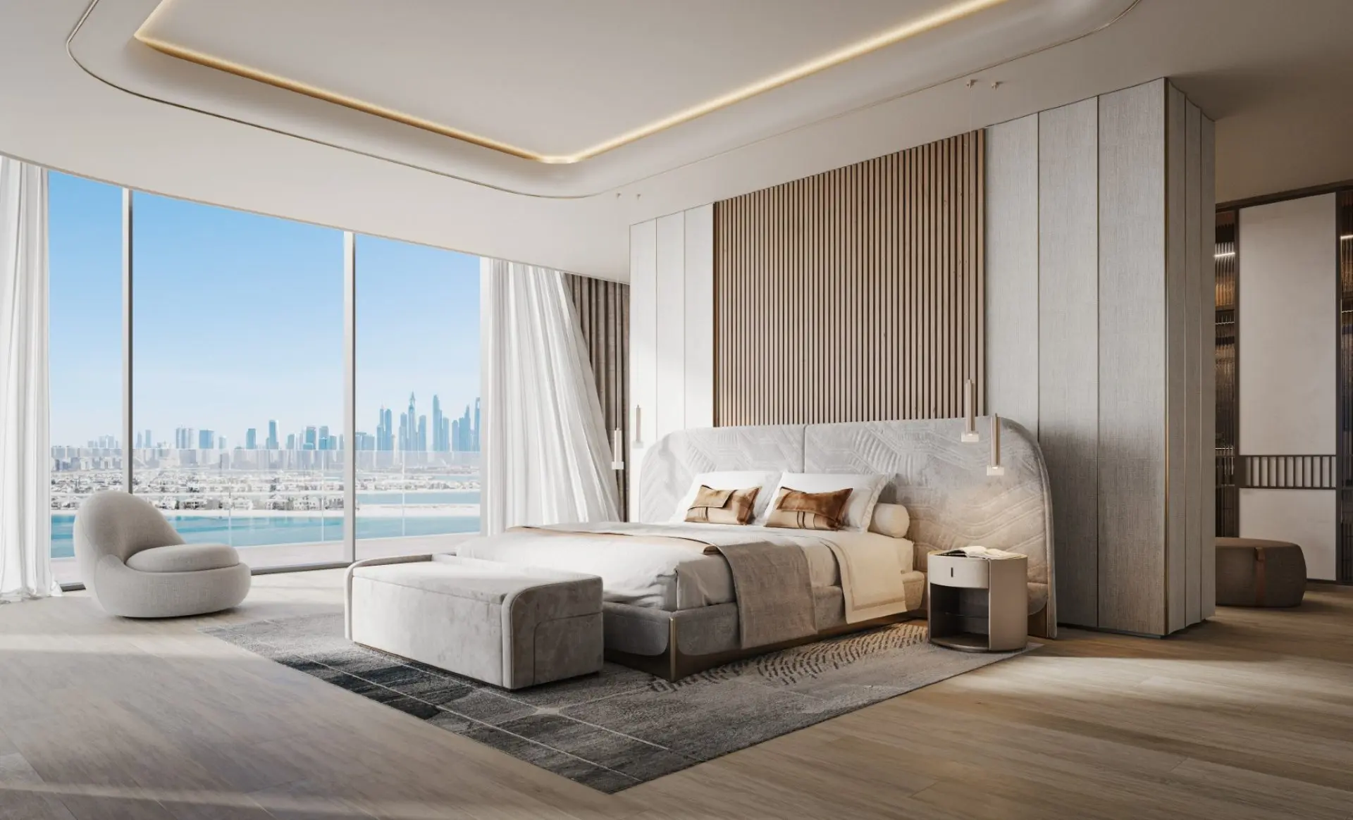 117601-masterbedroom BELLA BY BEYOND - PALM JUMEIRAH CRESCENT – Appartement Palm Jumeirah (20/30)