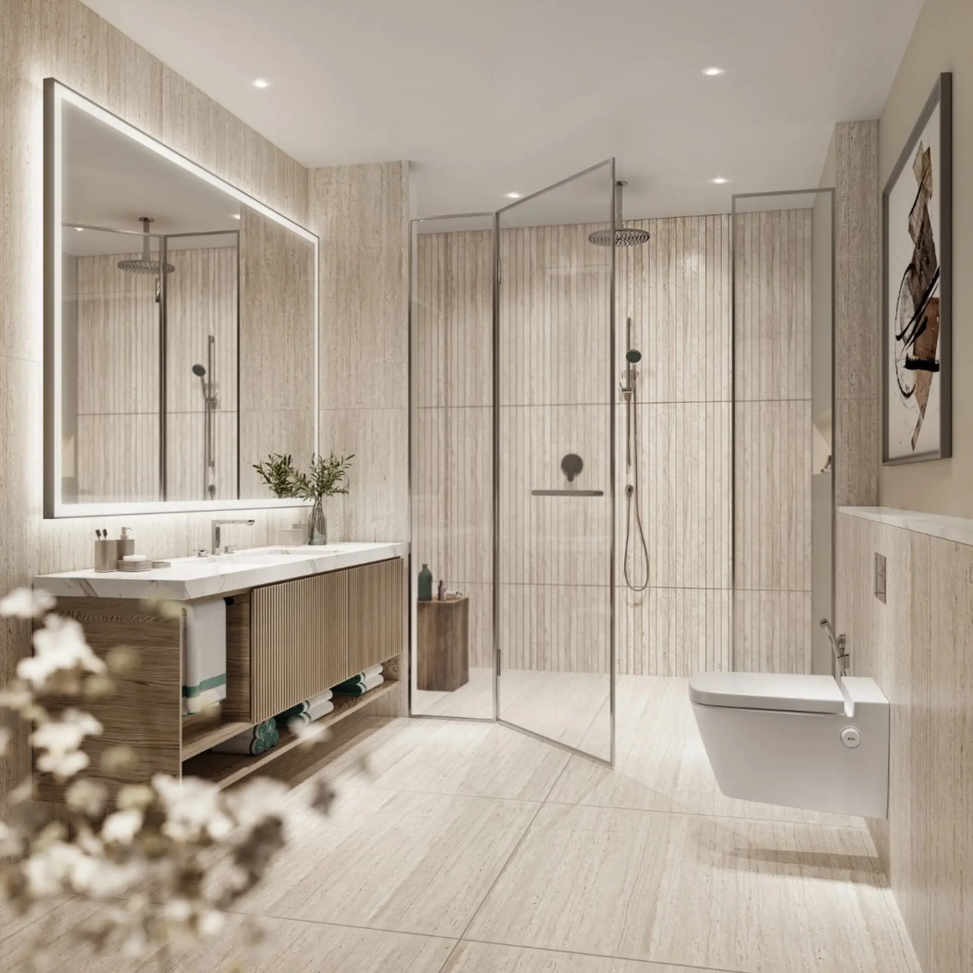 117610-residences-typical-master-bathroom BELLA BY BEYOND - PALM JUMEIRAH CRESCENT – Appartement Palm Jumeirah (29/30)