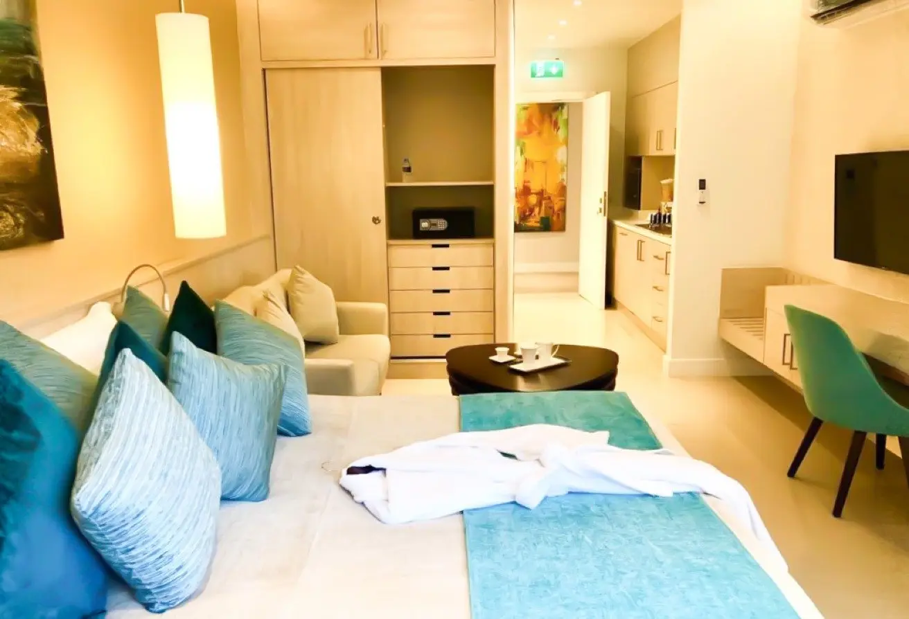 STUDIO MEUBLÉ | ÉTAGE ÉLEVÉ | VUE SUR LE GOLF | PHPP DISPONIBLE – Appartement Dubai (4/16)