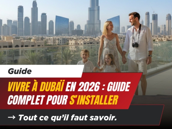 Vivre à Dubaï en 2026 : coût de la vie, visas, avantages et opportunités d’investissement cover
