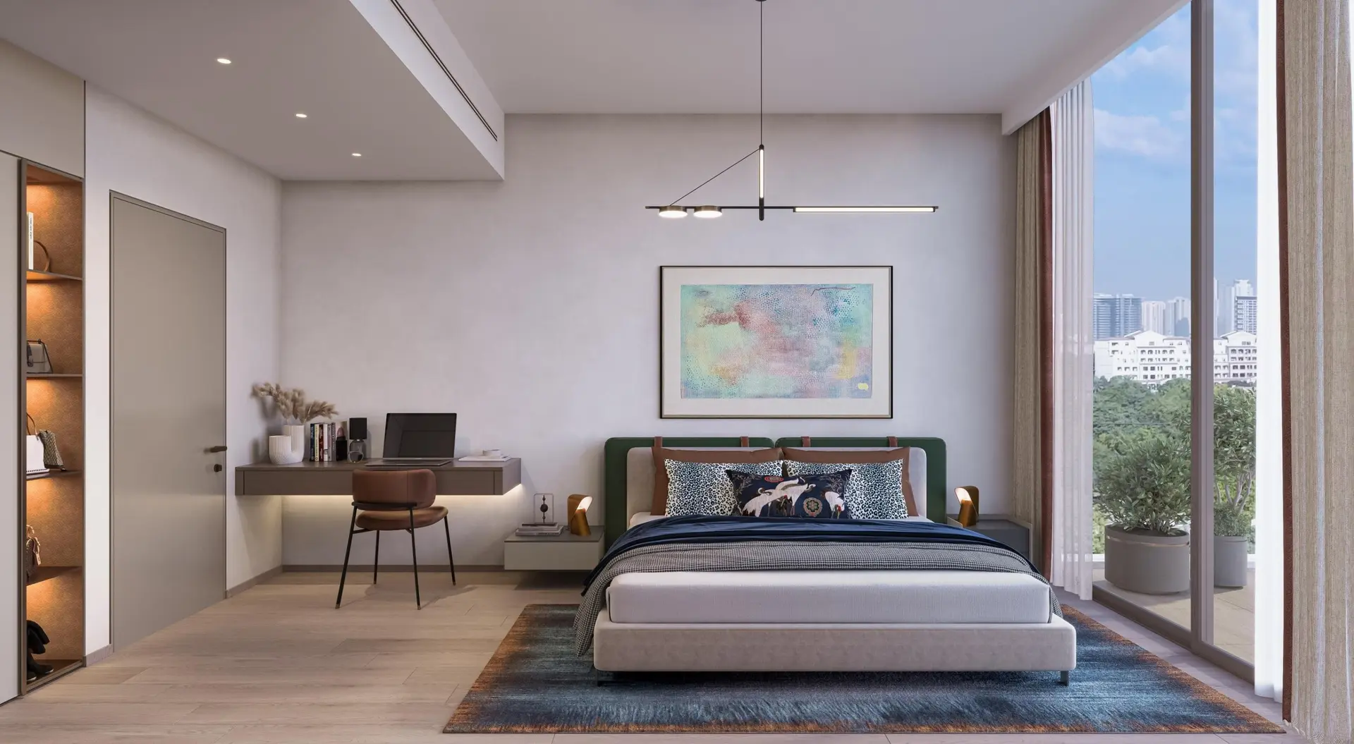 119141-702_1-BR-Apartment_Bedroom-Visual VELOS RESIDENCE - MOTOR CITY – Appartement Dubai (24/27)