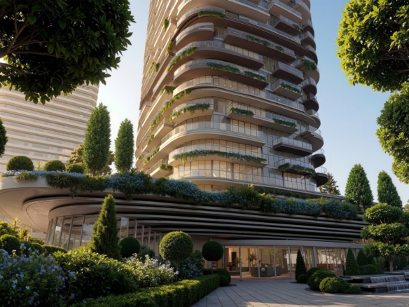 120871 LeChateau Arrival Street View - Immobilier Dubai