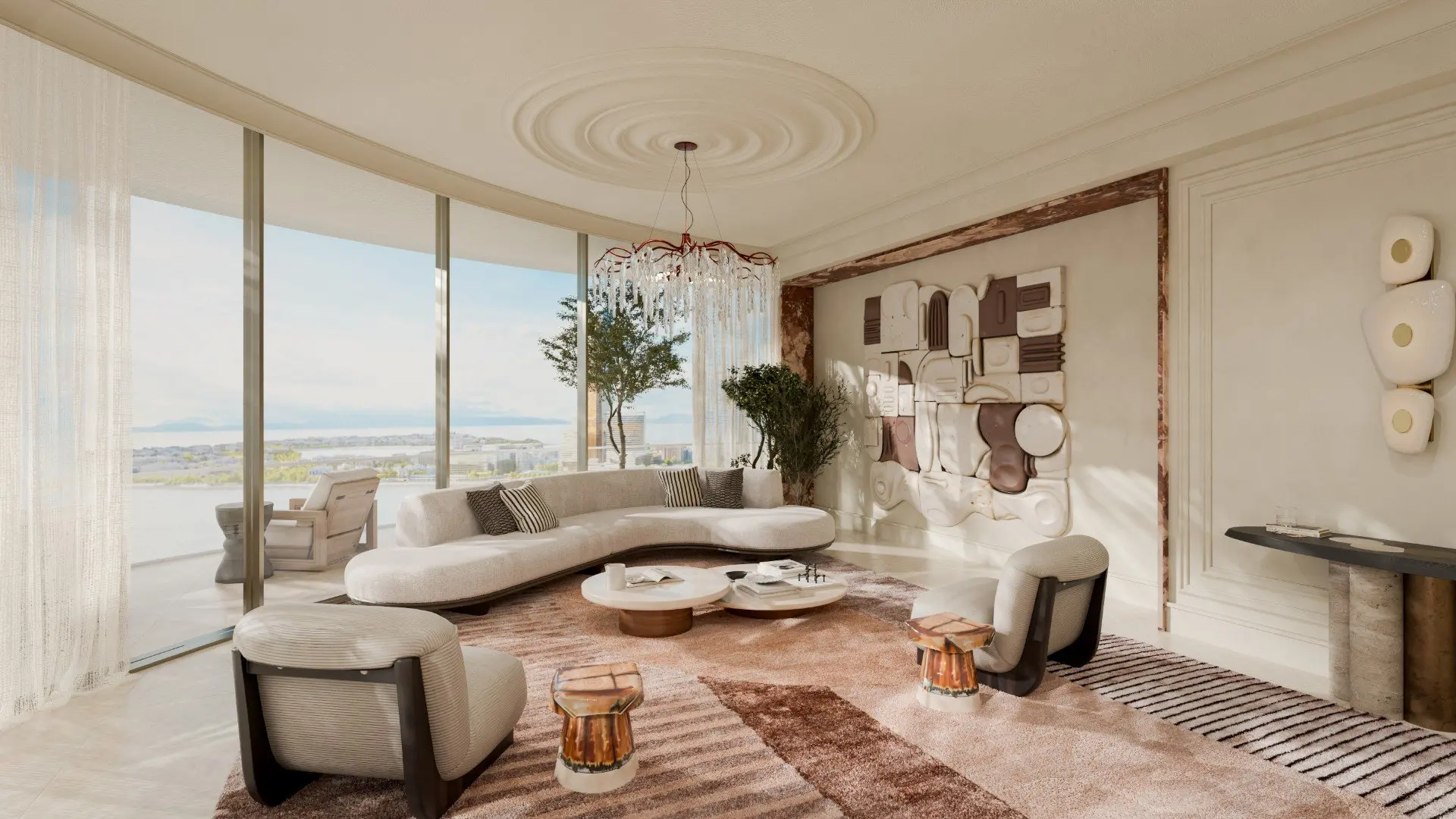 120888-LeChateau_Living-Room-2 LE CHATEAU - ERVEMORE, RAS AL KHAIMAH – Appartement Ras Al Khaimah (18/21)