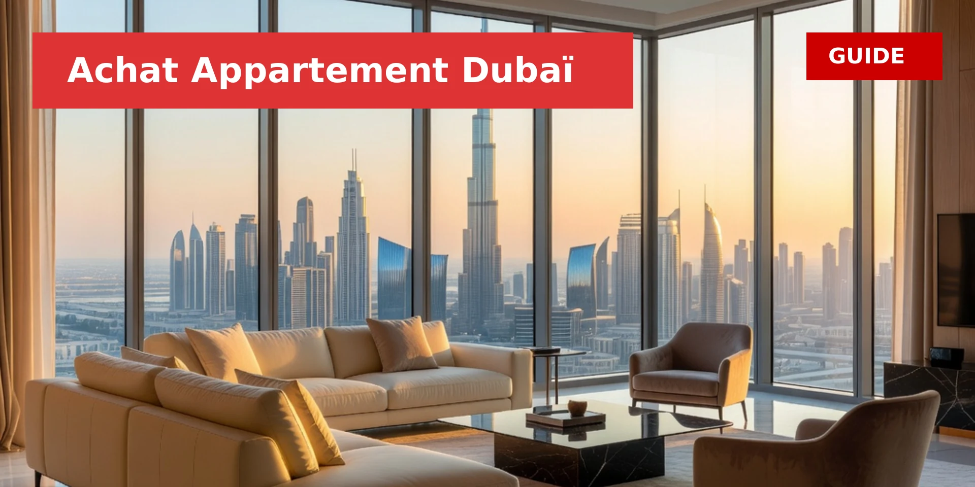 Comment acheter un appartement à Dubai en 2026 guide complet