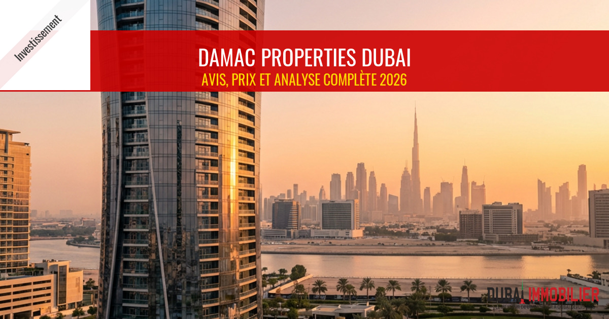 DAMAC Properties Dubai : avis, prix et analyse complète 2026