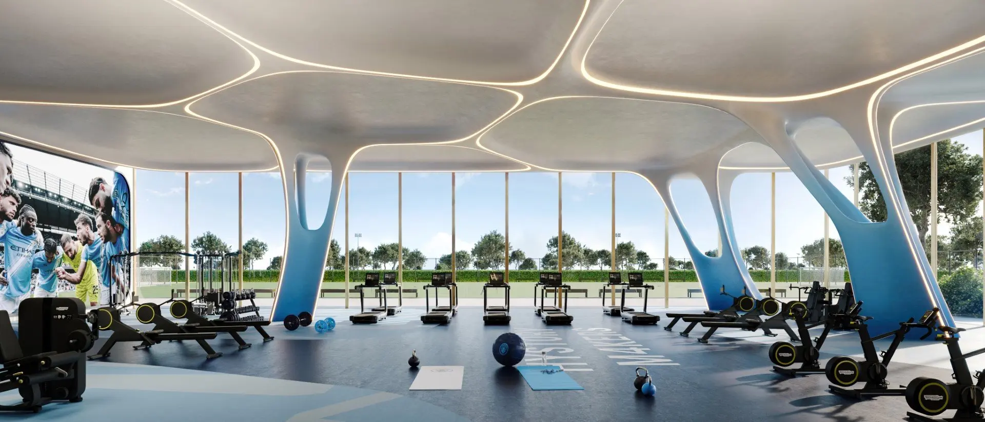 122016-Gym-Fitness Manchester City Yas Residences: MANCHESTER CITY YAS RESIDENCES BY OHANA
